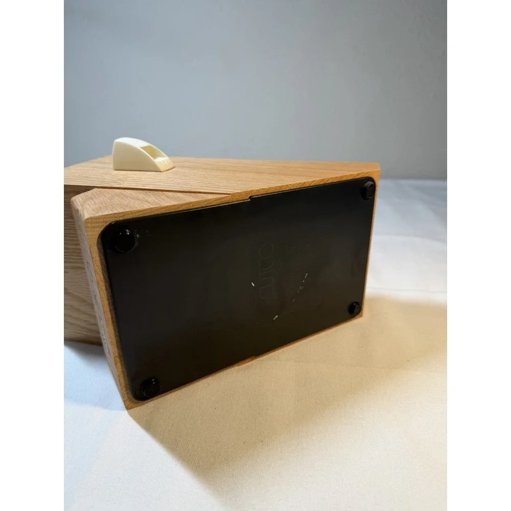 CUTCO Homemaker 18 Slot Gourmet Knife Block Solid Oak Wood Made USA Scissor Slot